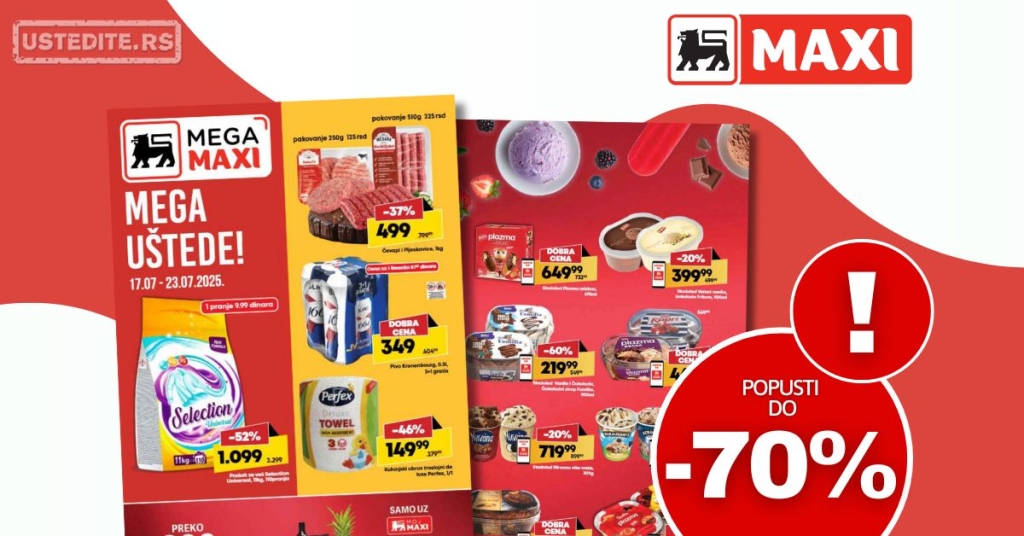 Mega Maxi katalog 17-23.7.2025.