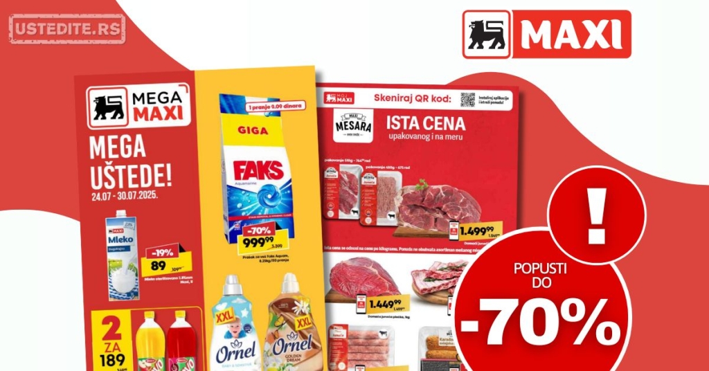 Mega Maxi katalog 24-30.7.2025.