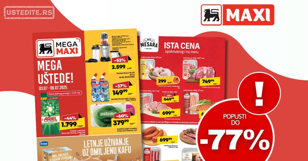 Mega Maxi katalog 3-9.7.2025.