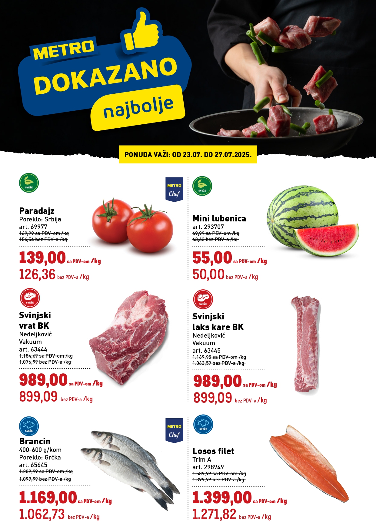 Metro katalog DOKAZANO 23-27.7.2025.
