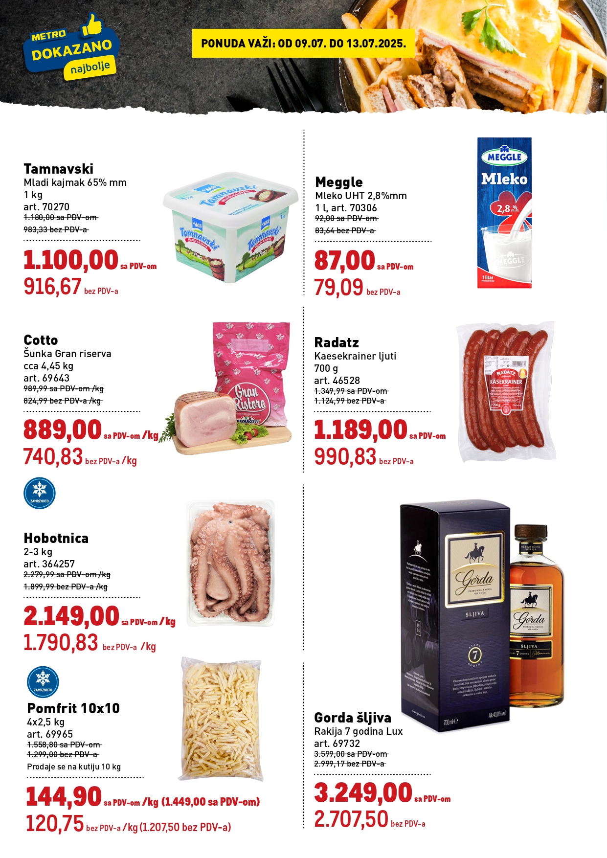 Metro katalog DOKAZANO 9-13.7.2025.