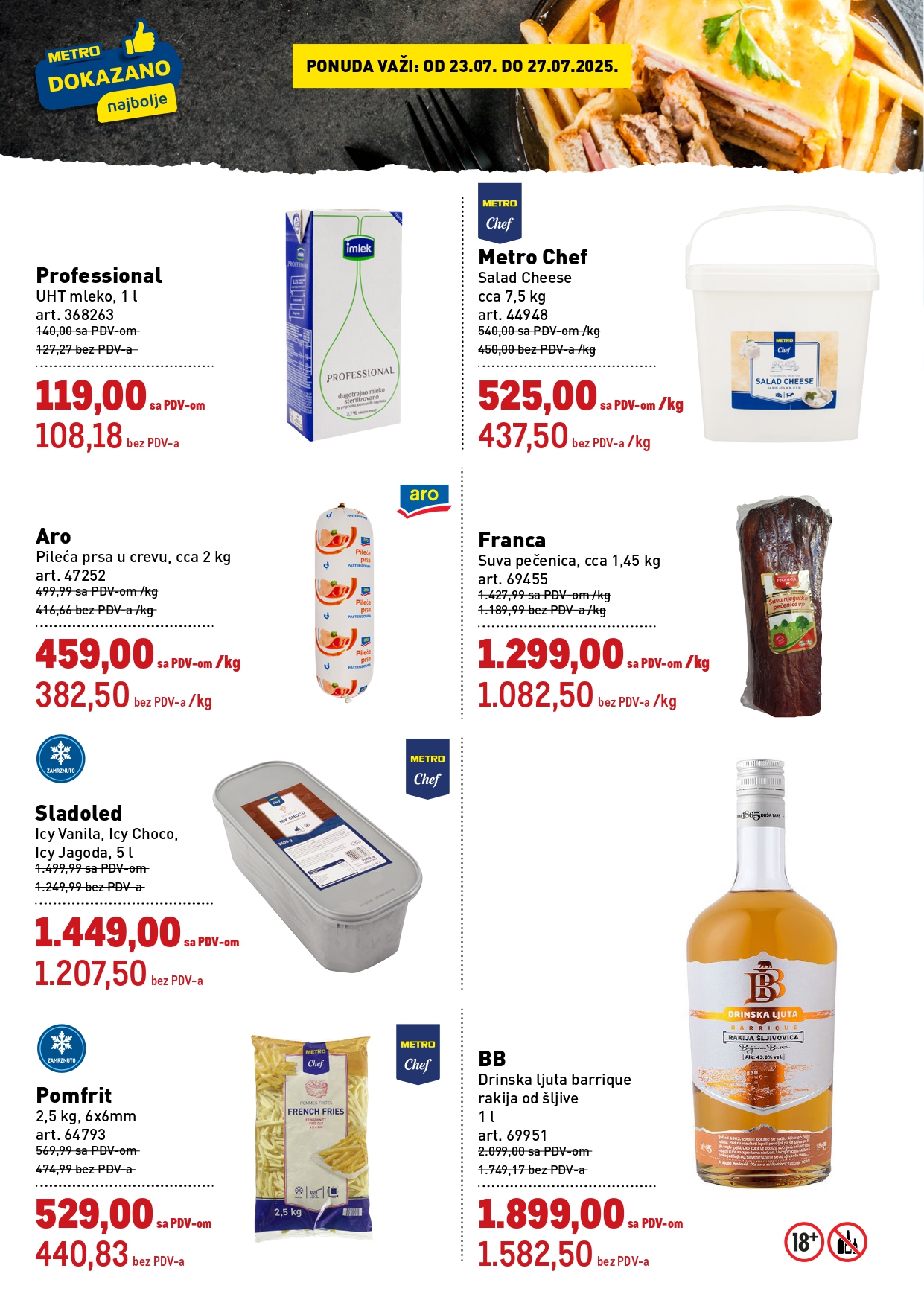 Metro katalog DOKAZANO 23-27.7.2025.