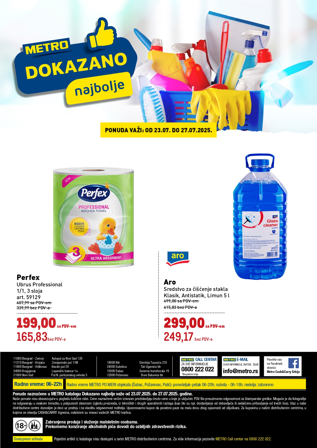 Metro katalog DOKAZANO 23-27.7.2025.