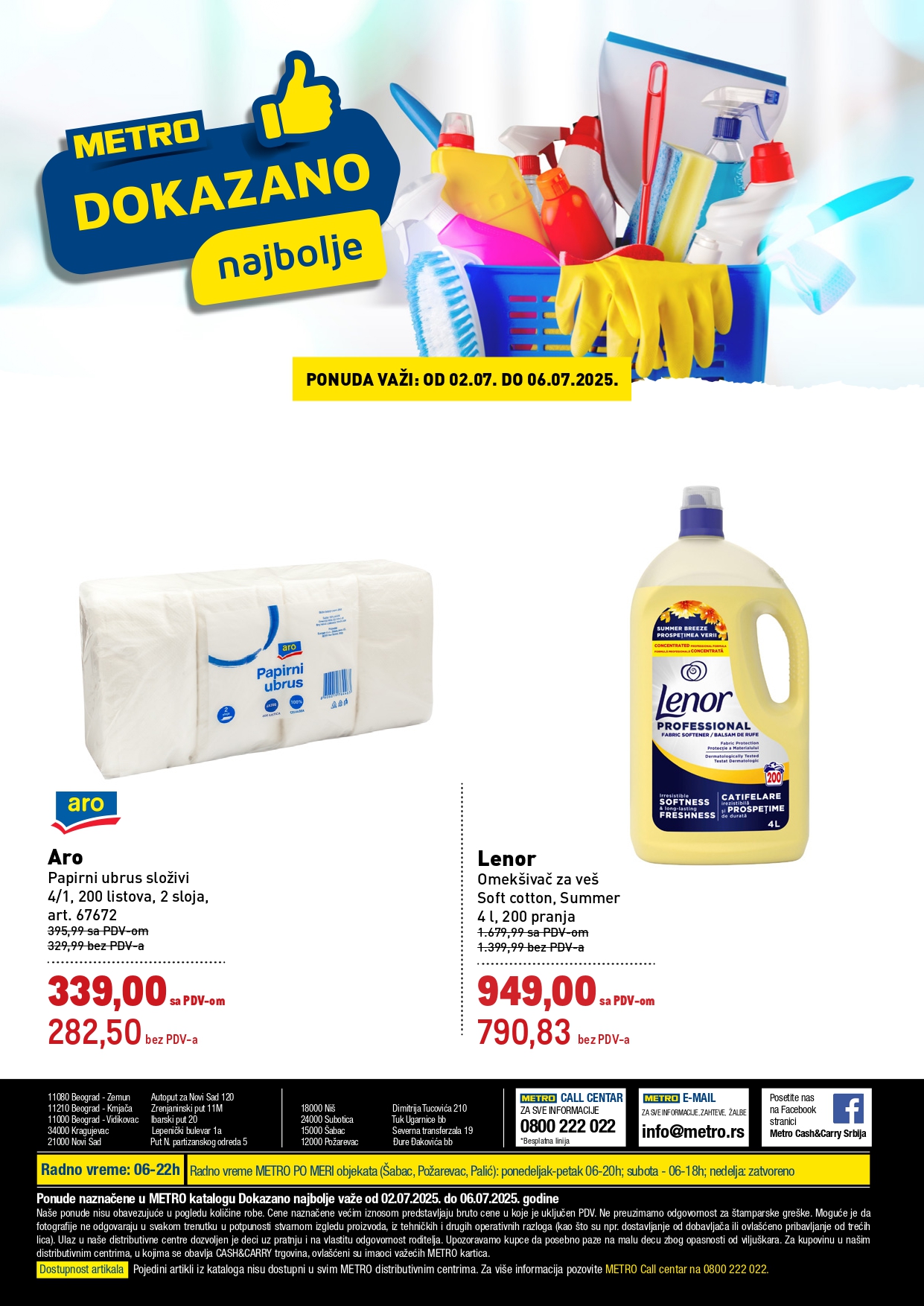 Metro katalog DOKAZANO 2-6.7.2025.