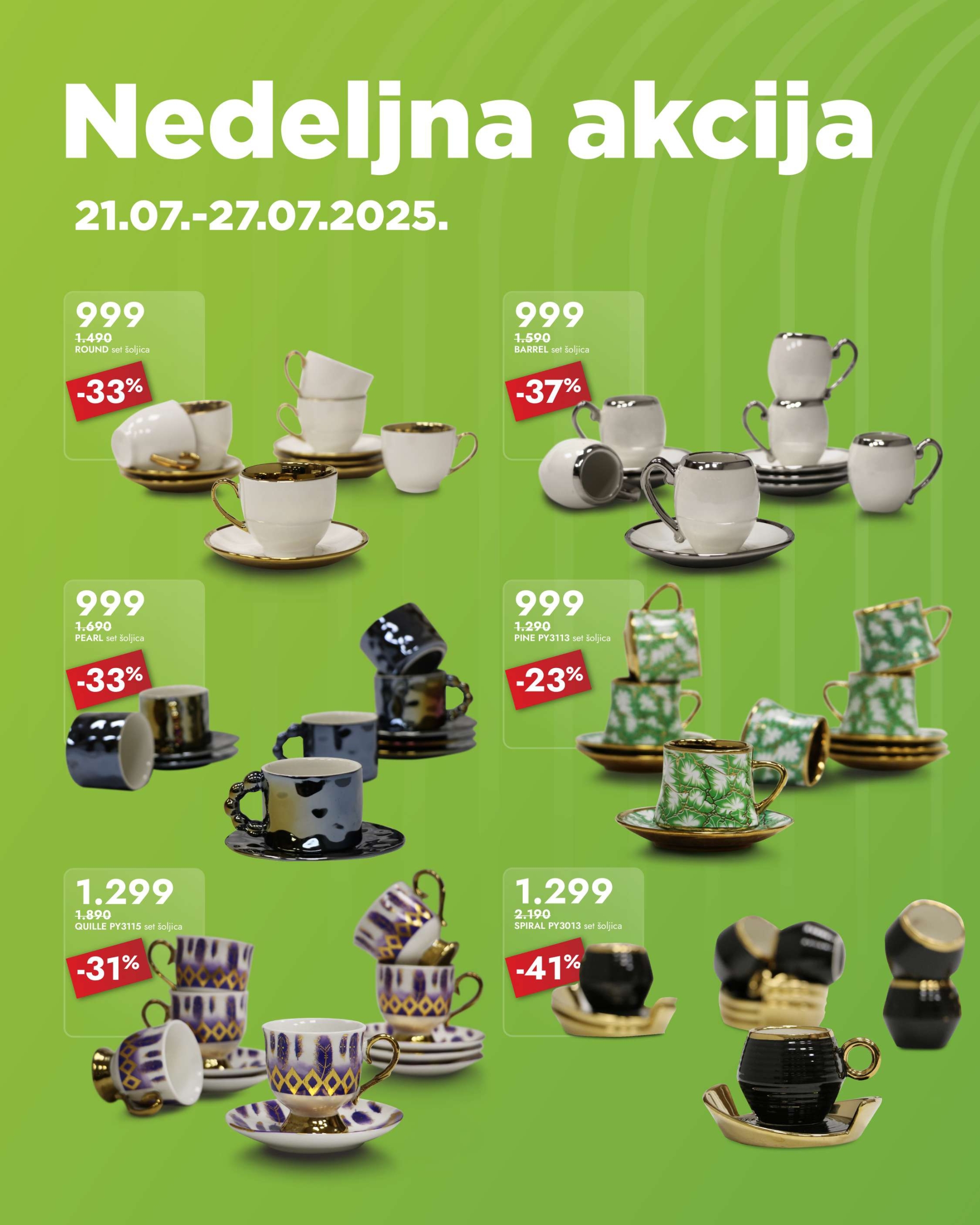 Numanović namještaj NEDELJNA AKCIJA 21-27.7.2025.