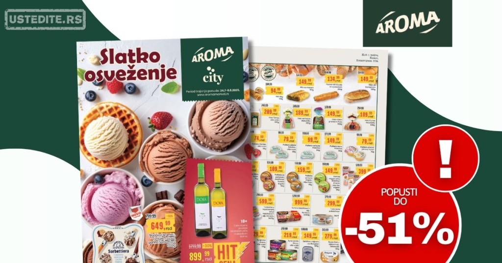 Aroma katalog 24.7-6.8.2025.