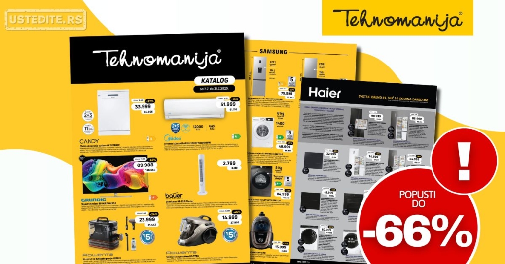 Tehnomanija katalog 7-31.7.2025.