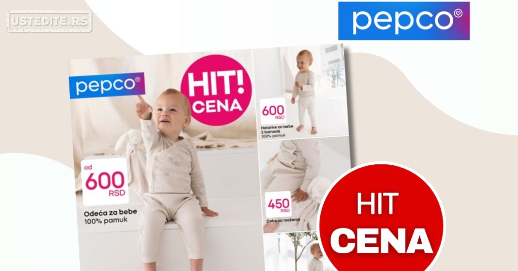 Pepco akcija BEBE jul 2025.