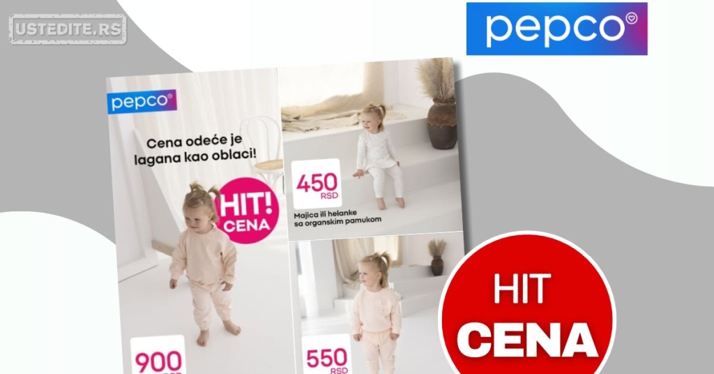 Pepco akcija BEBE jul/avgust 2025.