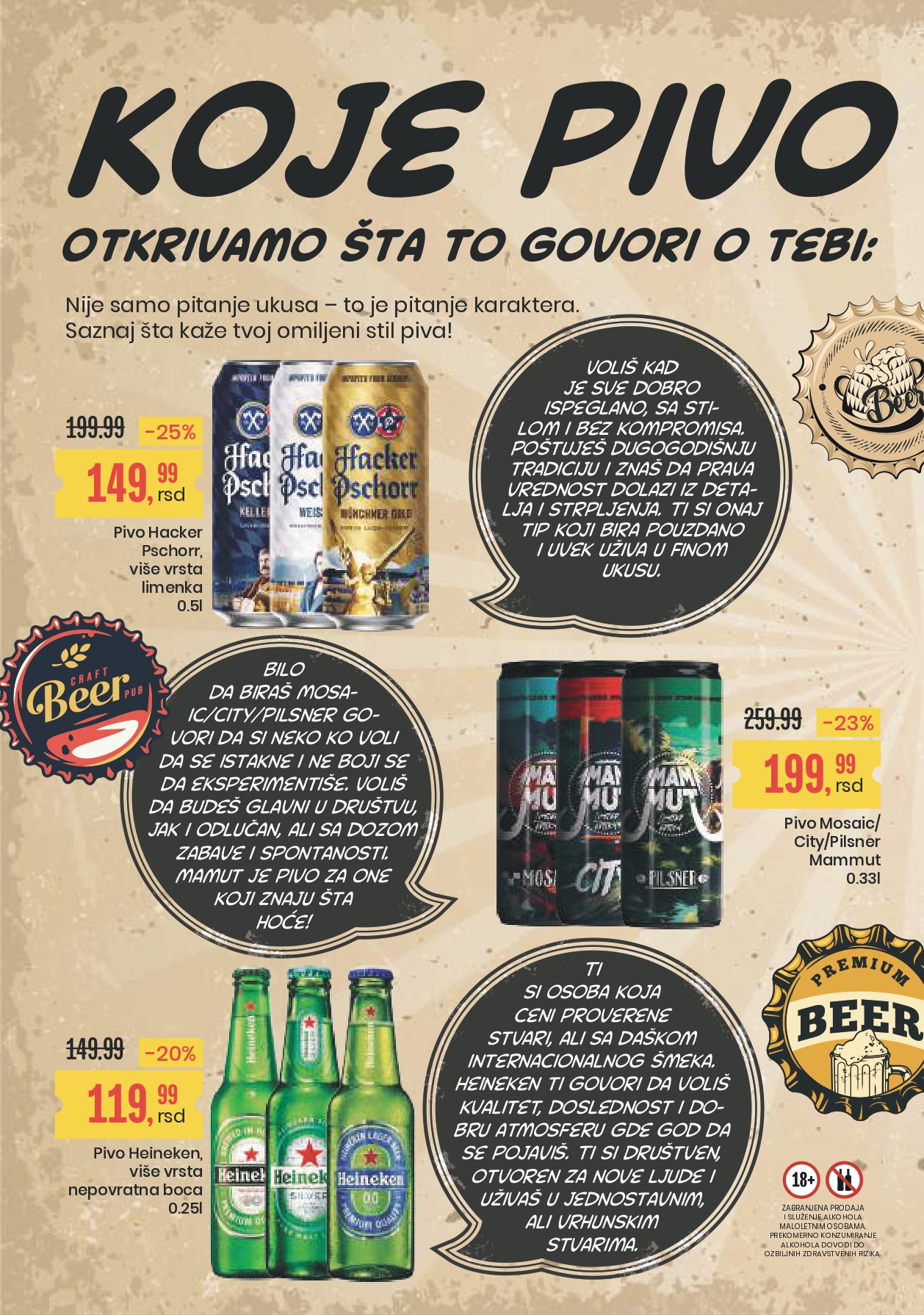 Aroma akcija PIVO 25.7-7.8.2025.