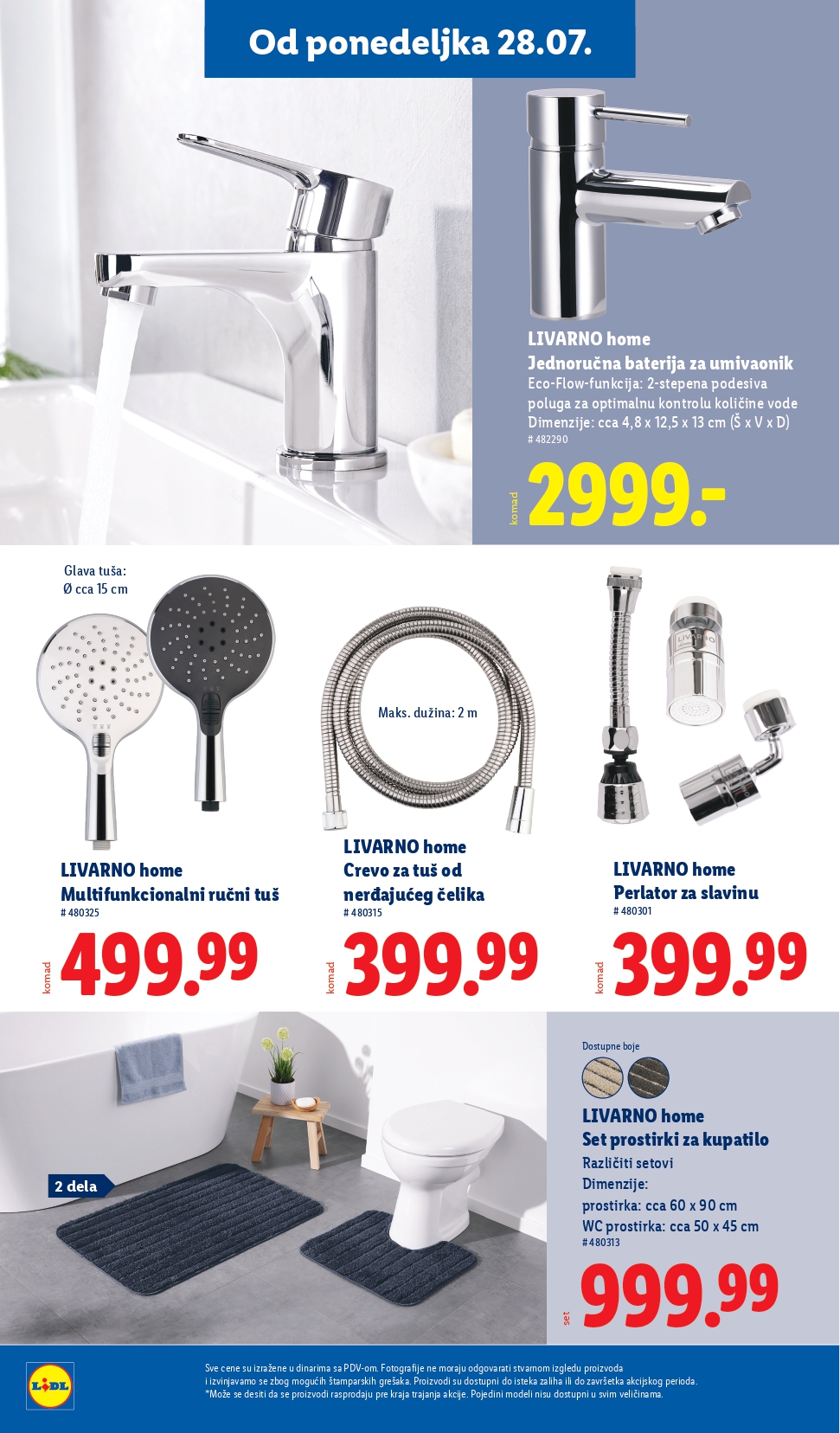 Lidl katalog NEPREHRANA 24-30.7.2025.