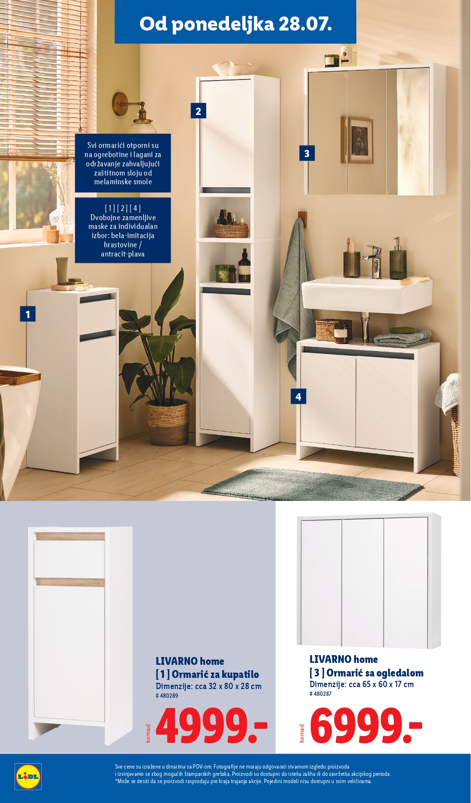 Lidl katalog NEPREHRANA 24-30.7.2025.