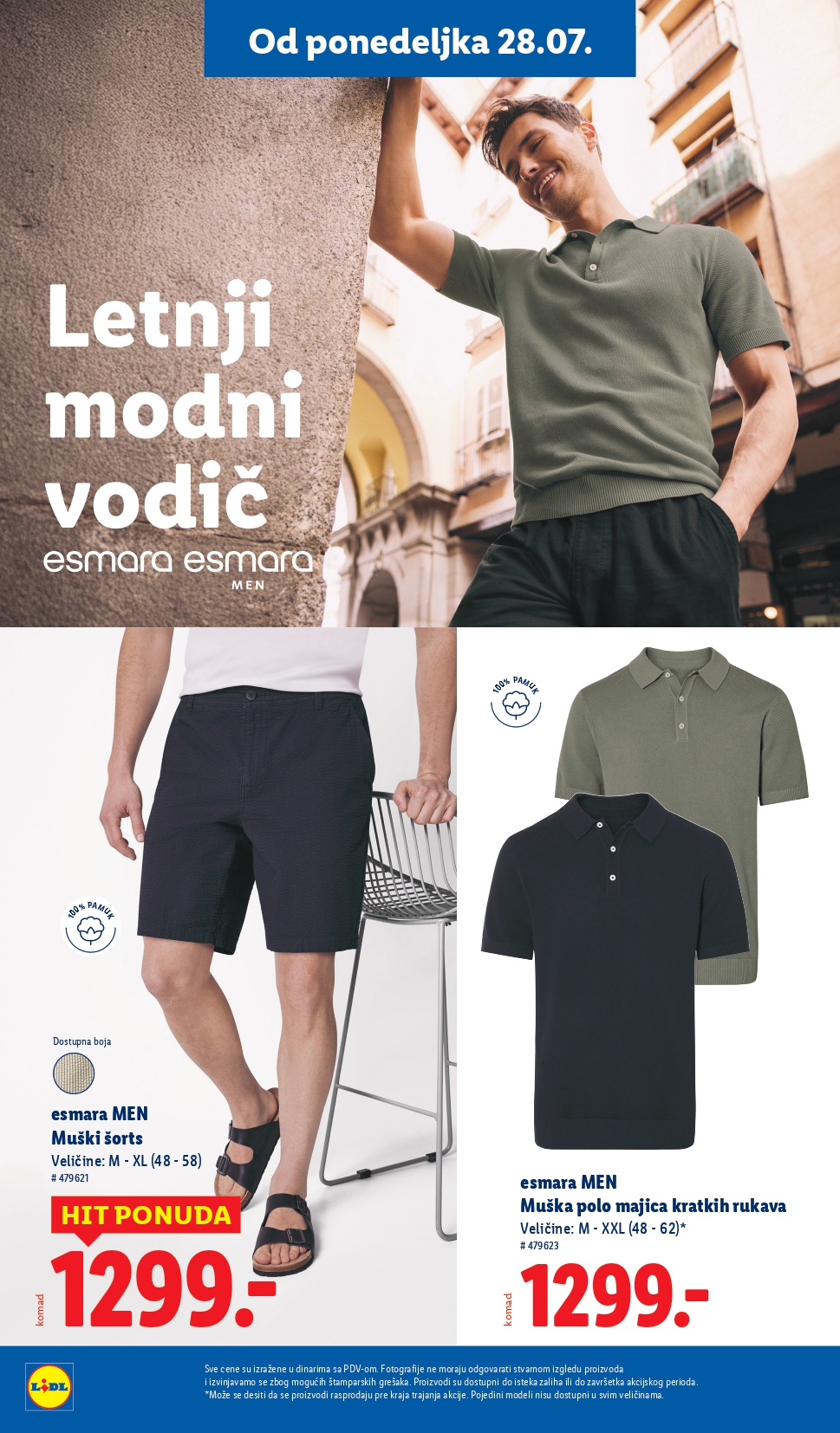 Lidl katalog NEPREHRANA 24-30.7.2025.