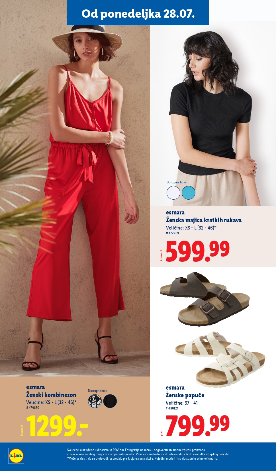Lidl katalog NEPREHRANA 24-30.7.2025.