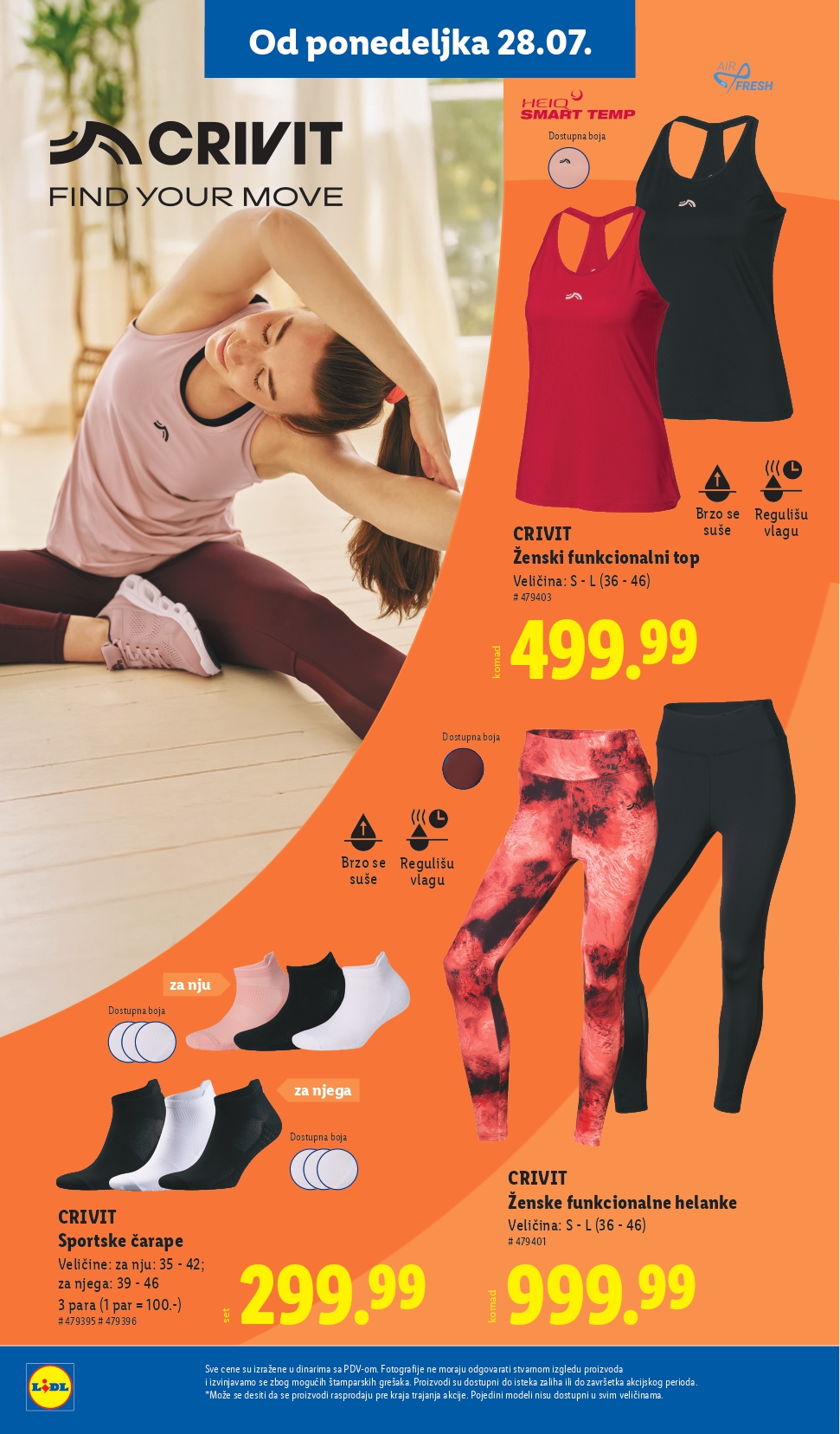 Lidl katalog NEPREHRANA 24-30.7.2025.