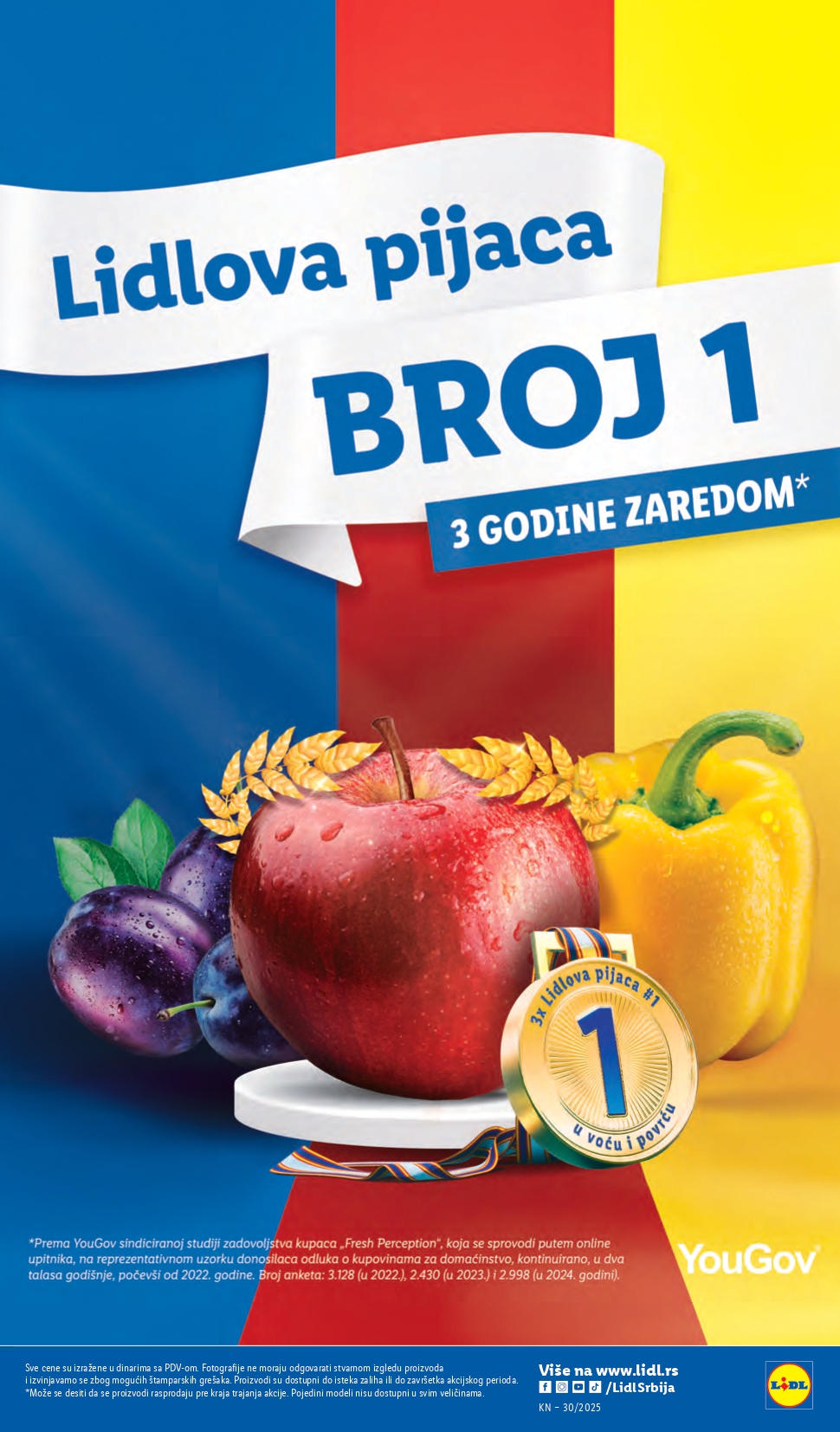 Lidl katalog PREHRANA 24-30.7.2025.