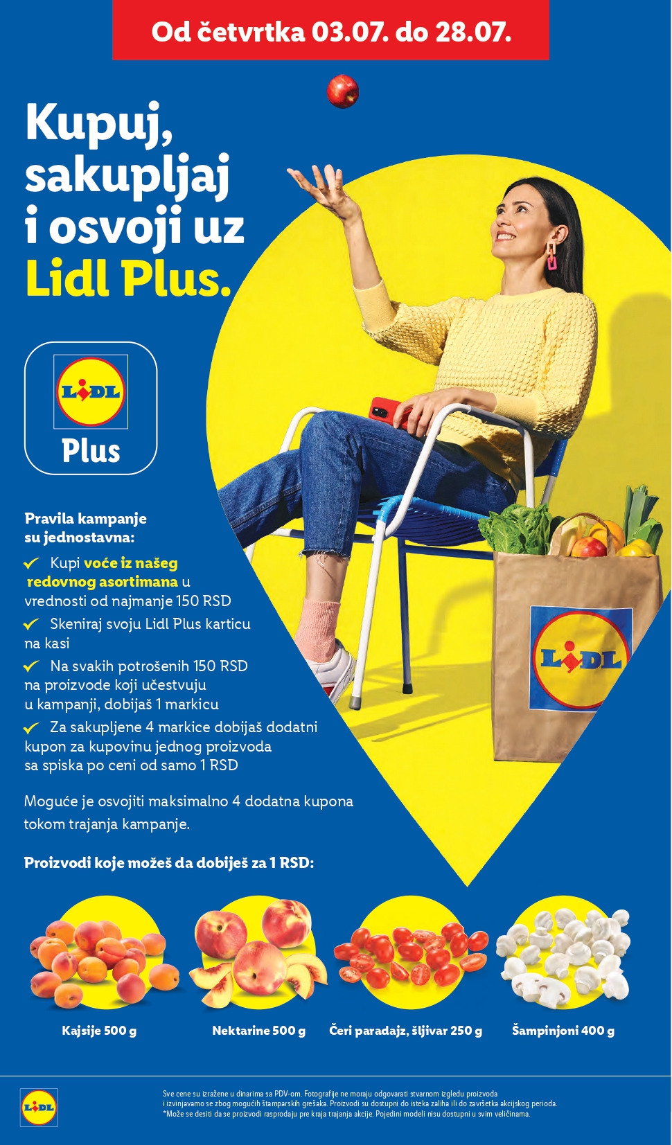Lidl katalog PREHRANA 24-30.7.2025.