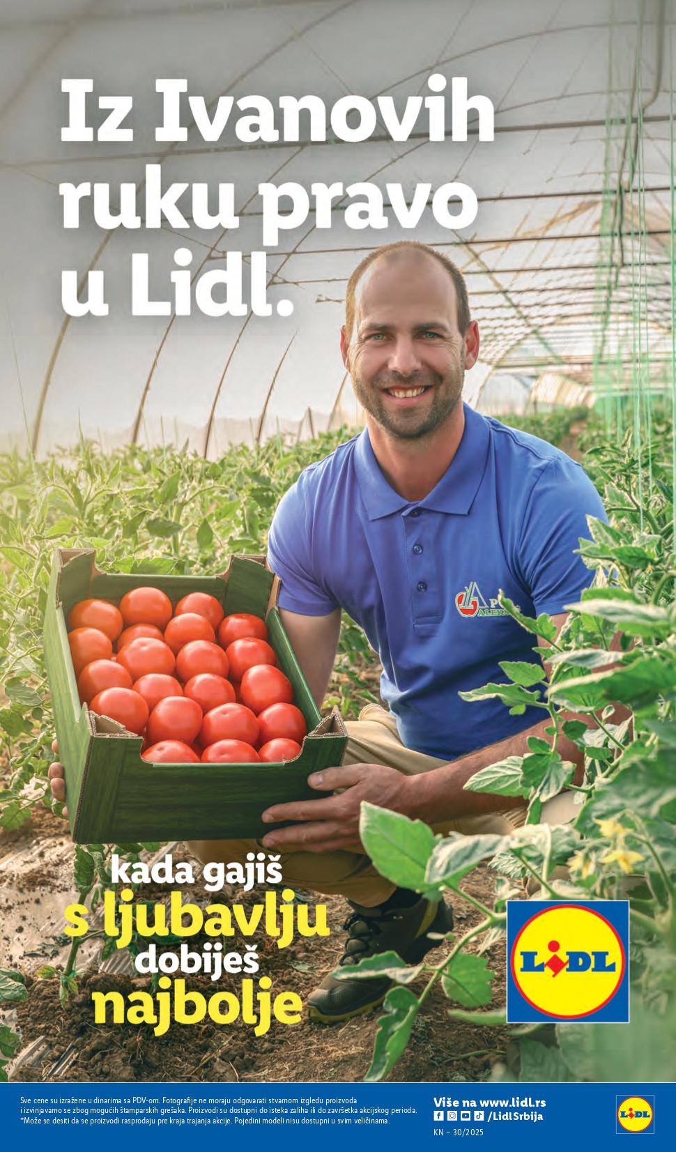 Lidl katalog PREHRANA 24-30.7.2025.