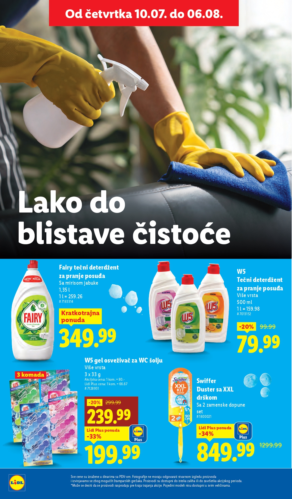 Lidl katalog PREHRANA 24-30.7.2025.