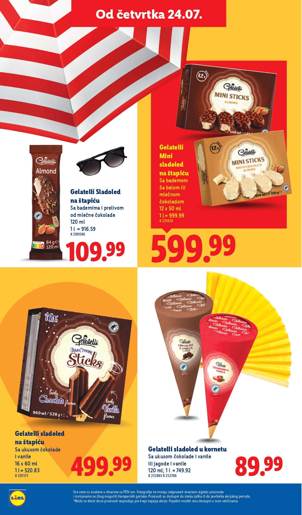 Lidl katalog PREHRANA 24-30.7.2025.