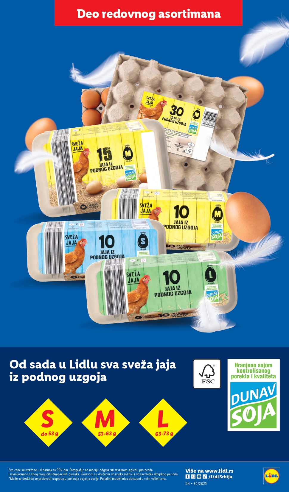 Lidl katalog PREHRANA 24-30.7.2025.