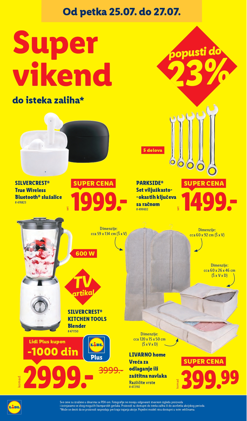 Lidl katalog PREHRANA 24-30.7.2025.
