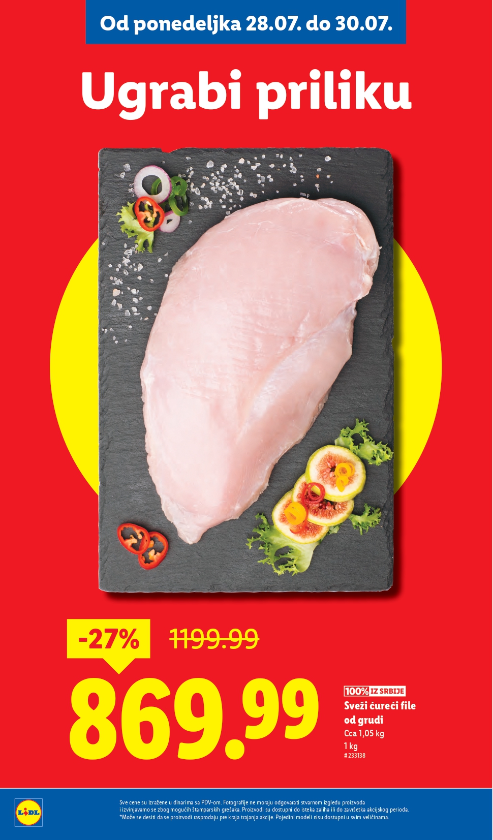 Lidl katalog PREHRANA 24-30.7.2025.