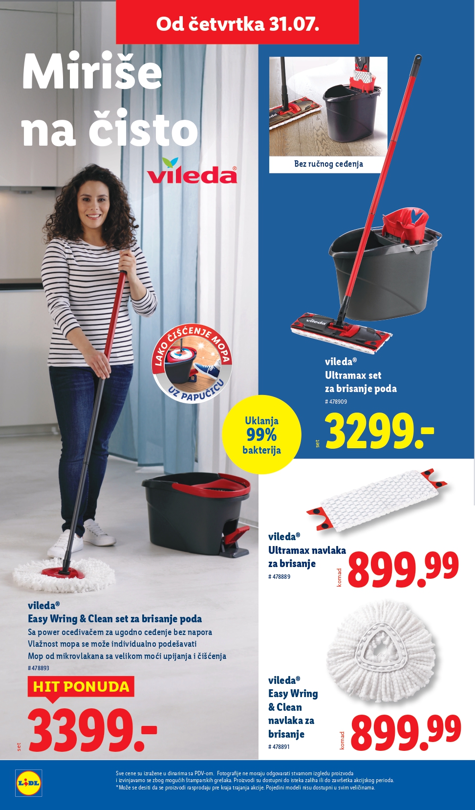 Lidl katalog NEPREHRANA 31.7-6.8.2025.