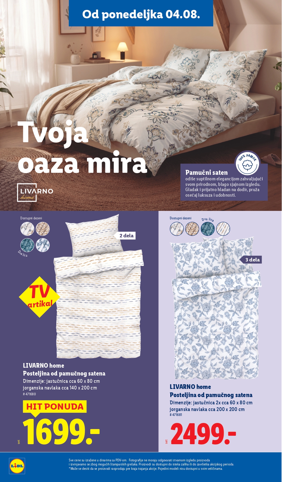 Lidl katalog NEPREHRANA 31.7-6.8.2025.