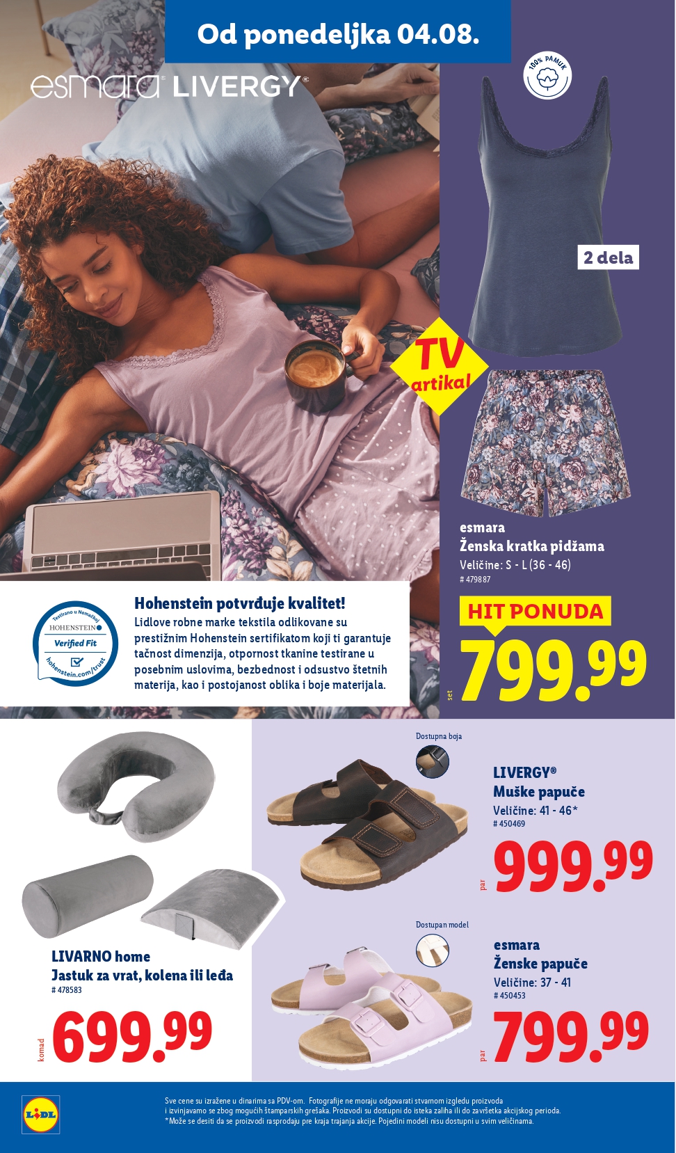 Lidl katalog NEPREHRANA 31.7-6.8.2025.
