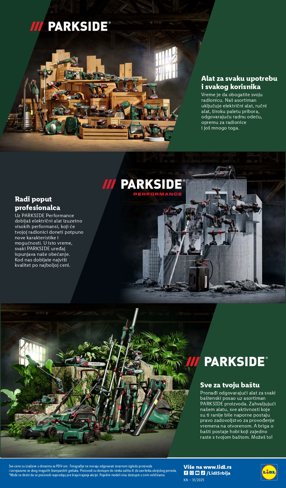 Lidl katalog NEPREHRANA 31.7-6.8.2025.