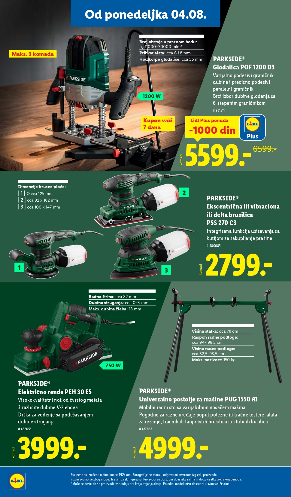Lidl katalog NEPREHRANA 31.7-6.8.2025.