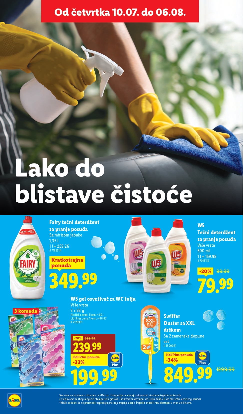 Lidl katalog PREHRANA 31.7-6.8.2025.