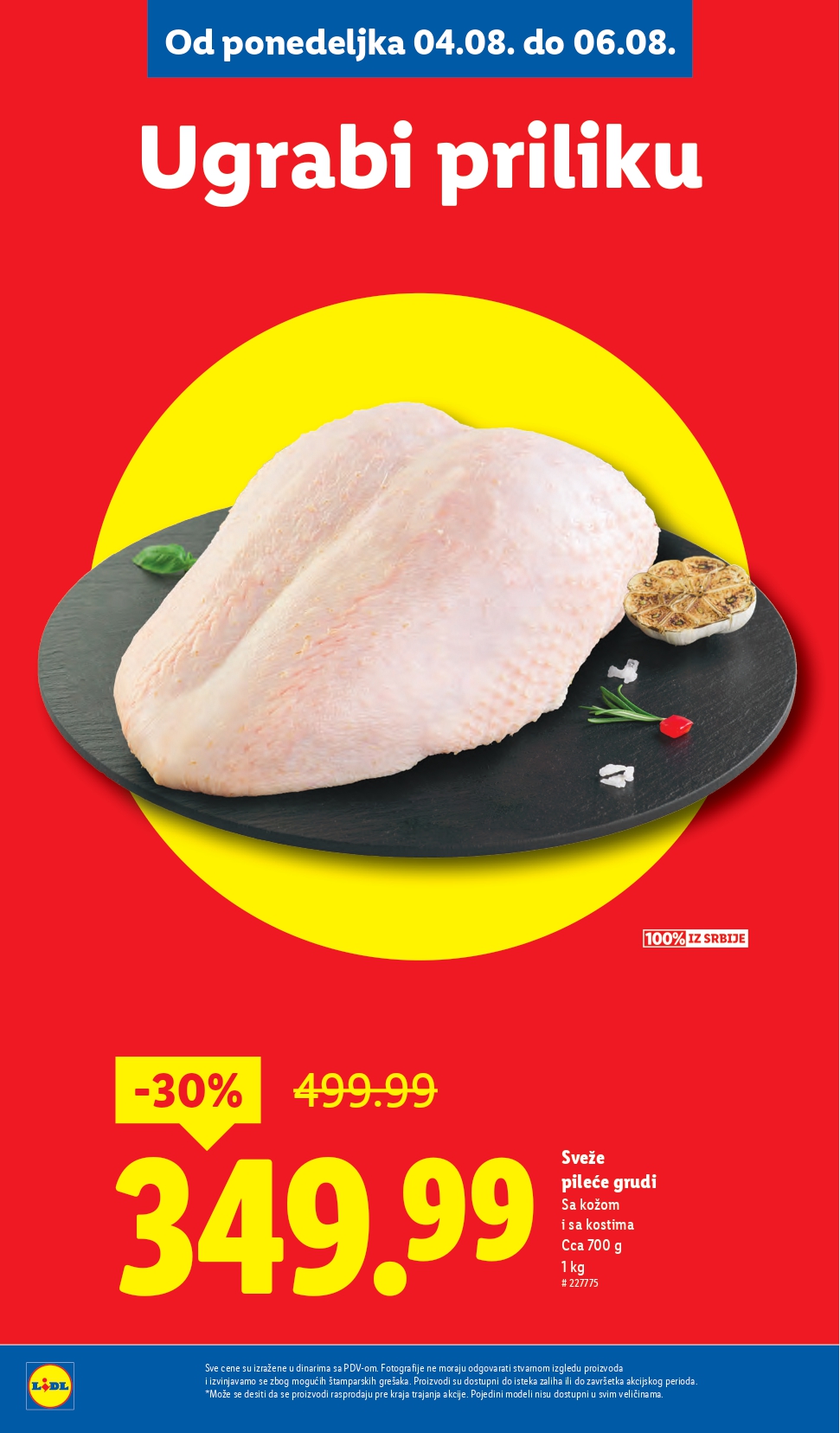 Lidl katalog PREHRANA 31.7-6.8.2025.