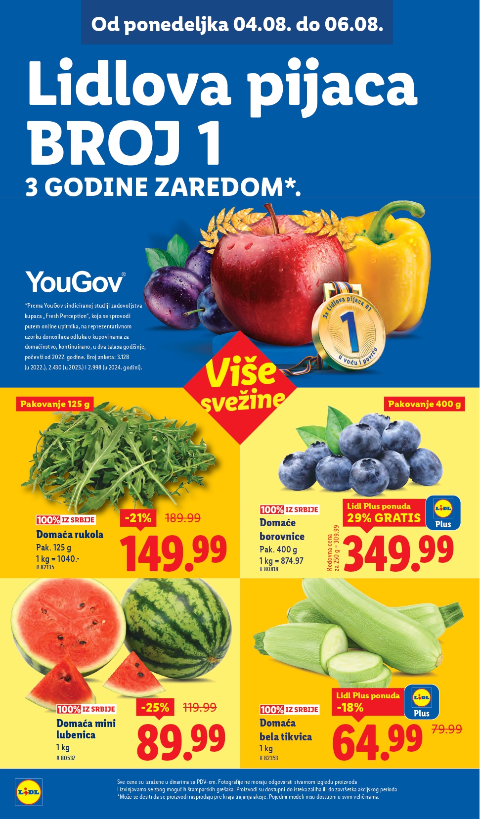 Lidl katalog PREHRANA 31.7-6.8.2025.