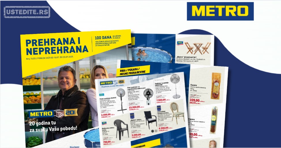 Metro katalog PREHRANA/NEPREHRANA 10-23.7.2025.