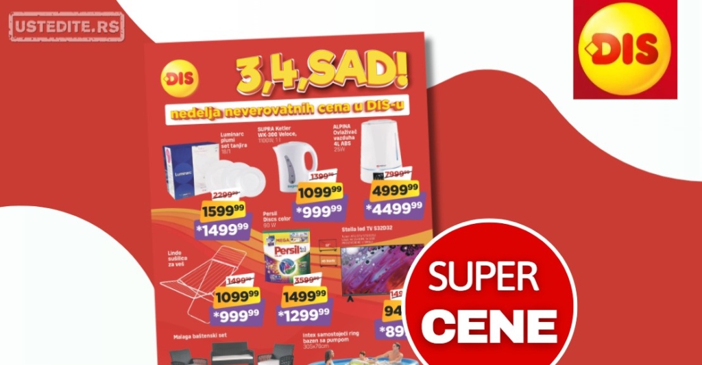 Dis SUPER AKCIJA 7-13.7.2025.