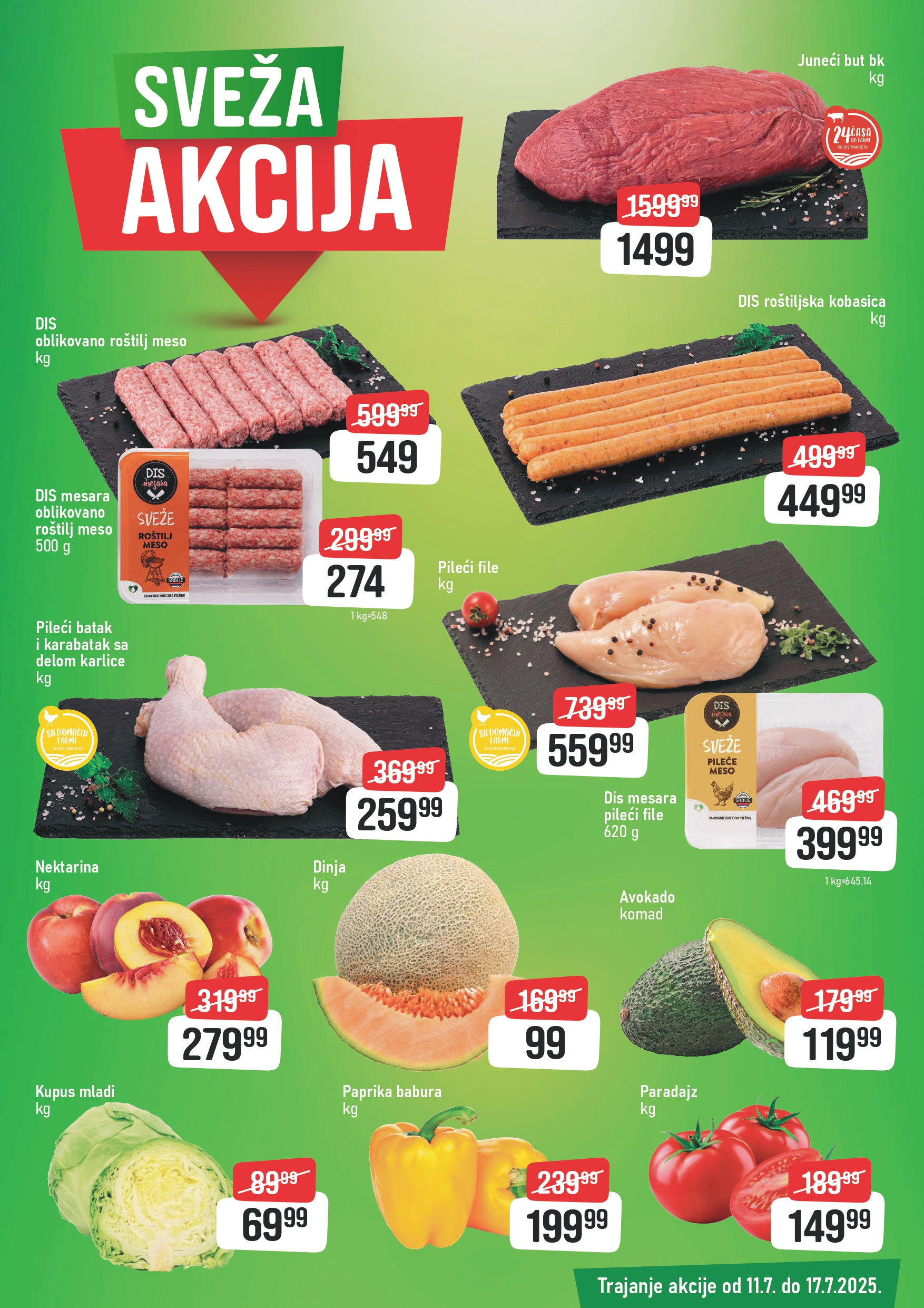 Dis SVEŽA AKCIJA 11-17.7.2025.