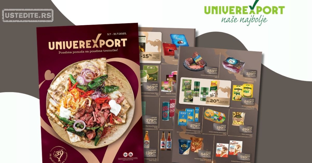 Univerexport katalog PREMIUM 3-31.7.2025.