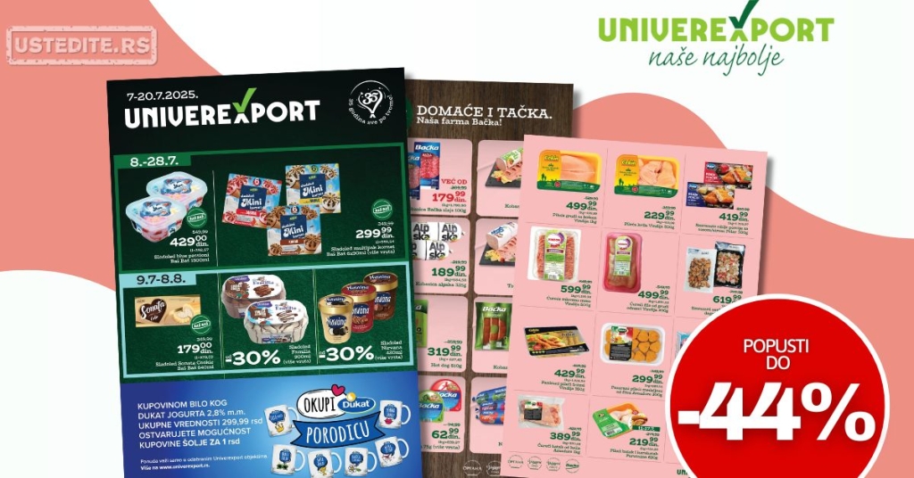 Univerexport katalog 7-20.7.2025.