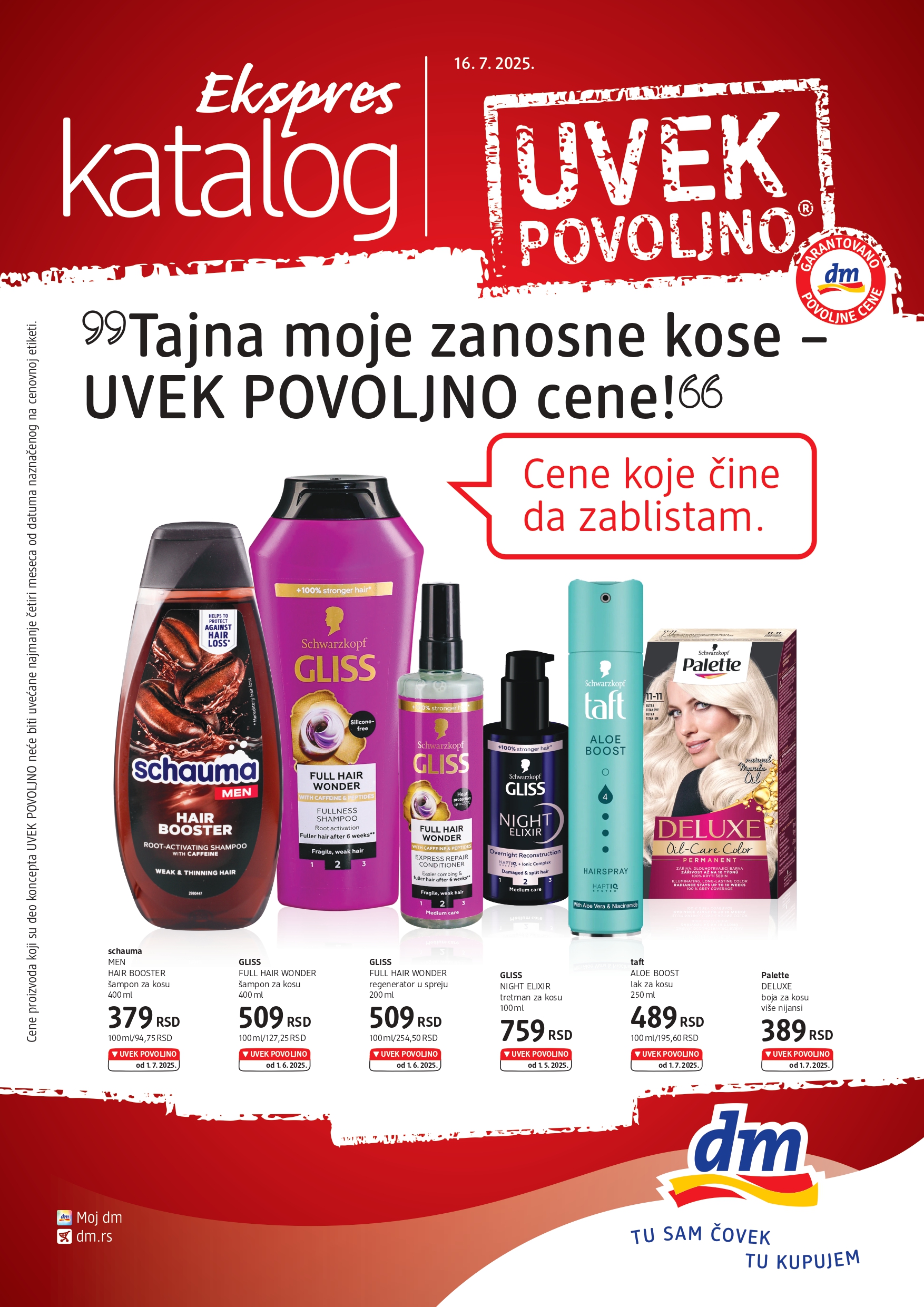 dm Katalog Expres 16-31.7.2025.