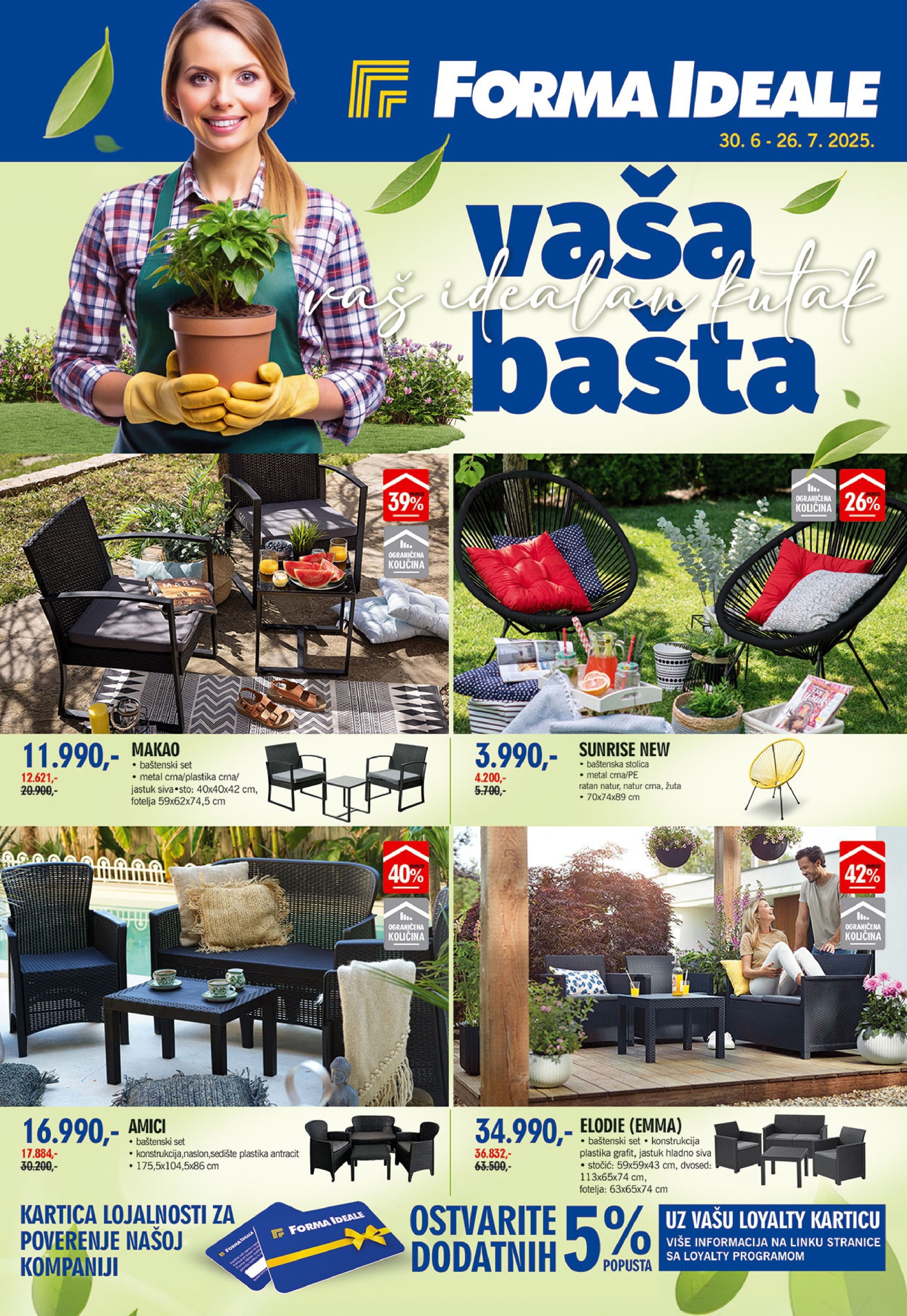 Forma Ideale katalog VAŠA BAŠTA 30.6-26.7.2025.