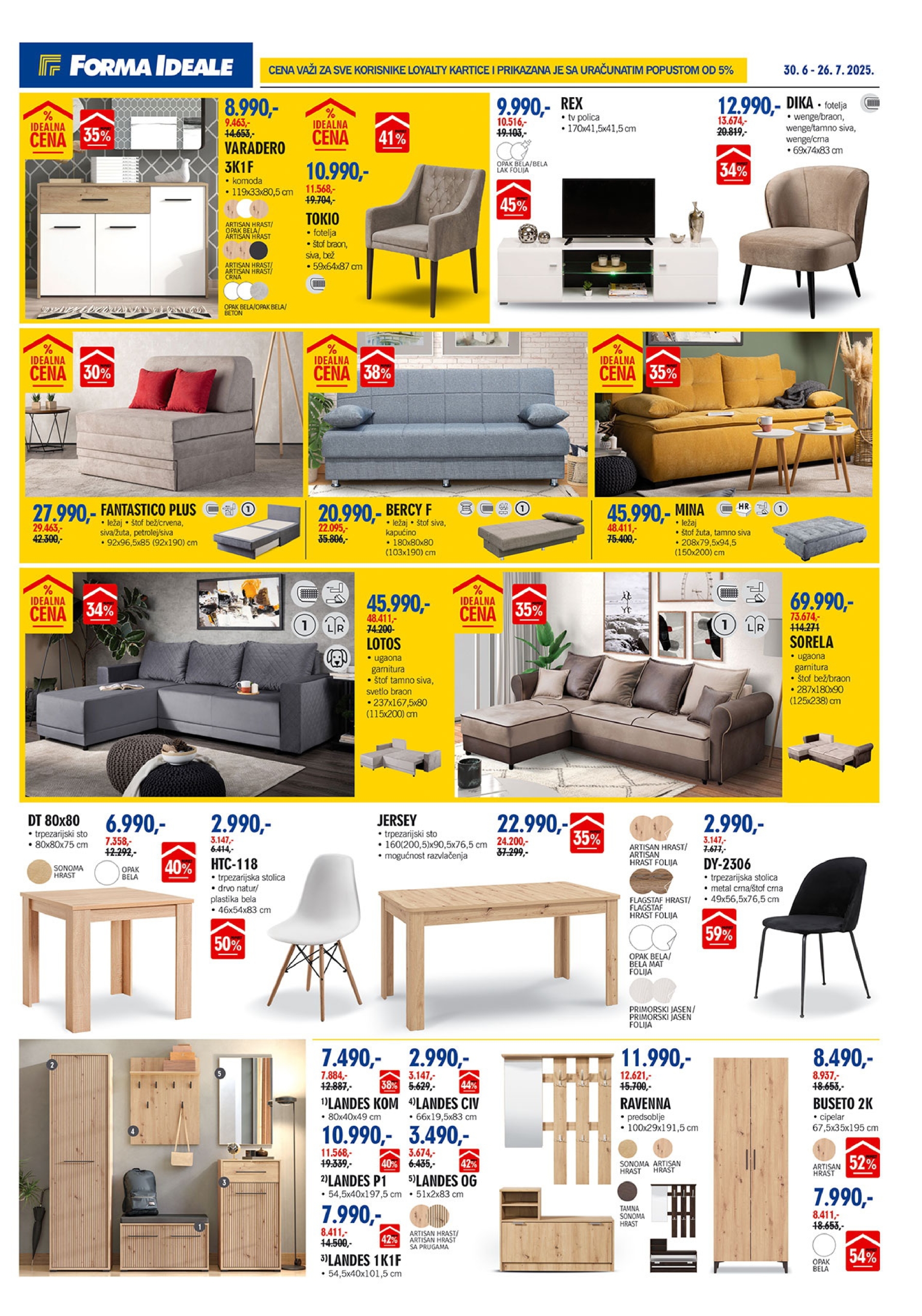 Forma Ideale katalog 30.6-26.7.2025.