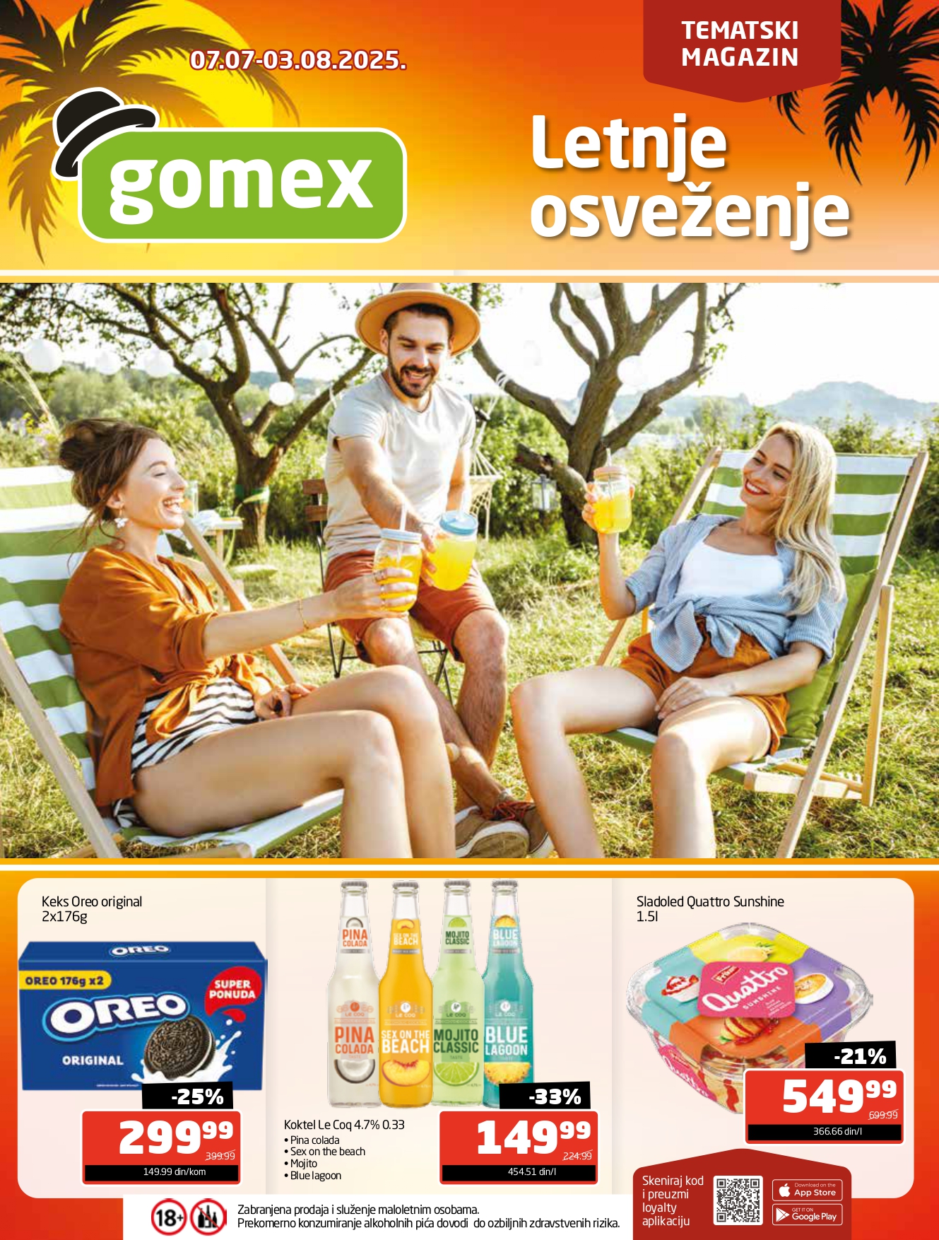 Gomex katalog TEMA MESECA 7.7-3.8.2025.