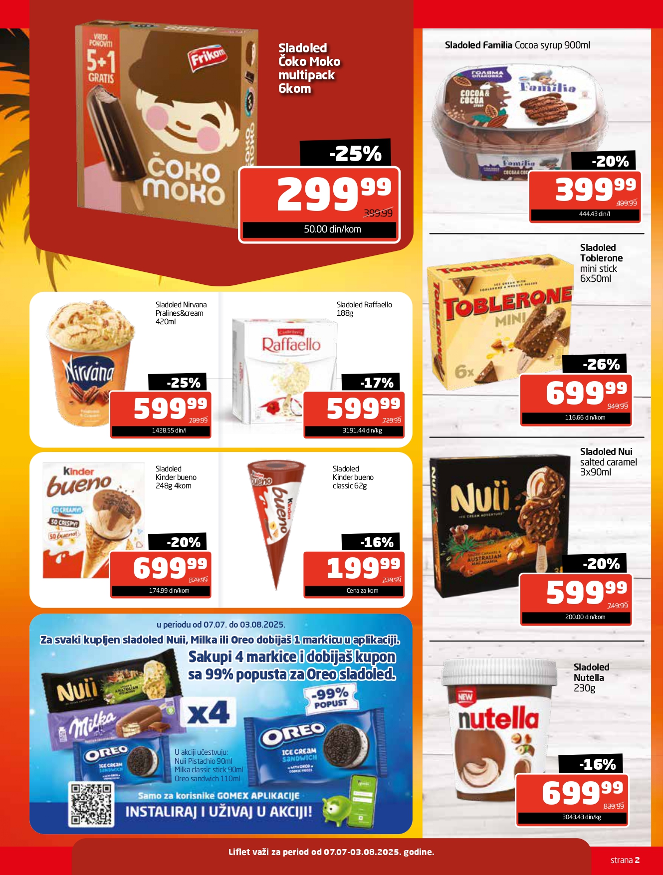 Gomex katalog TEMA MESECA 7.7-3.8.2025.