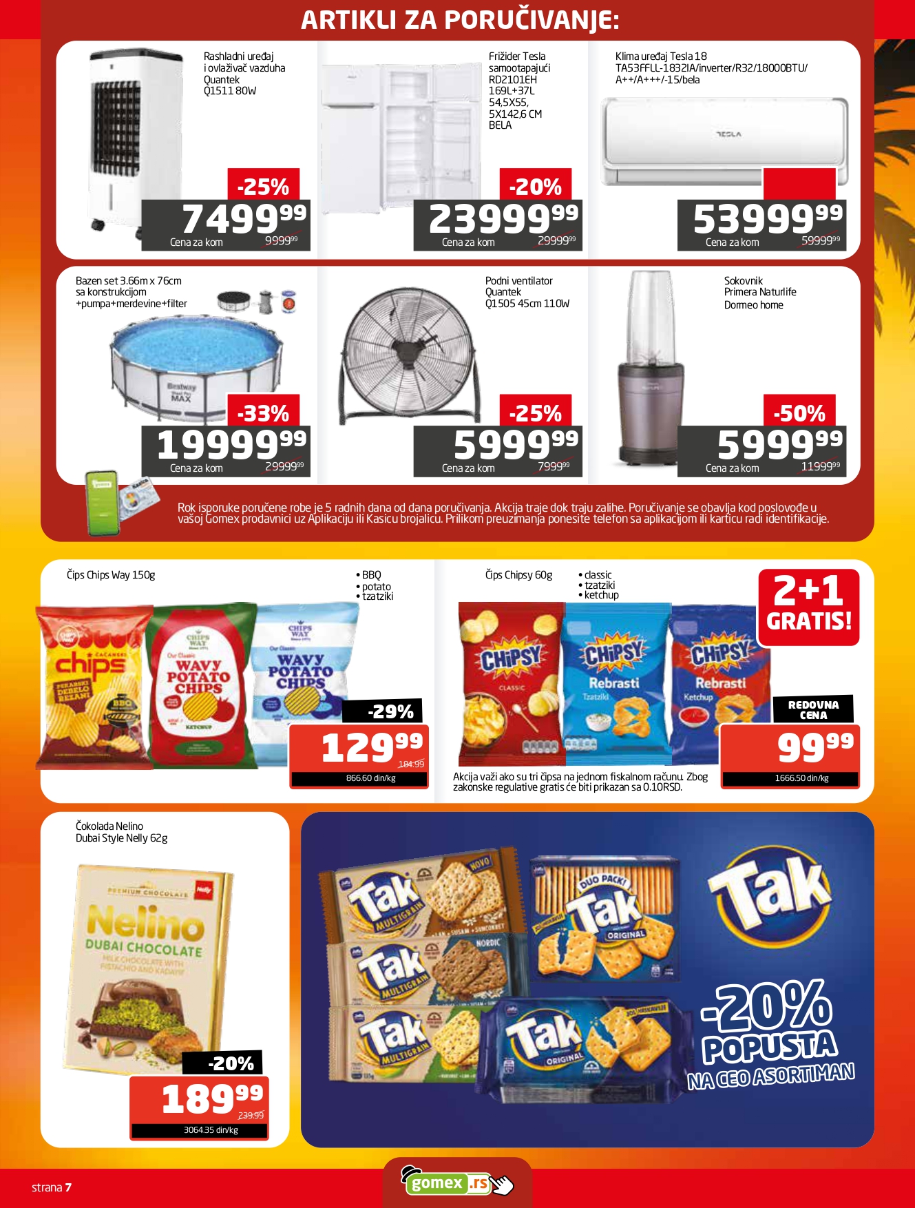 Gomex katalog TEMA MESECA 7.7-3.8.2025.