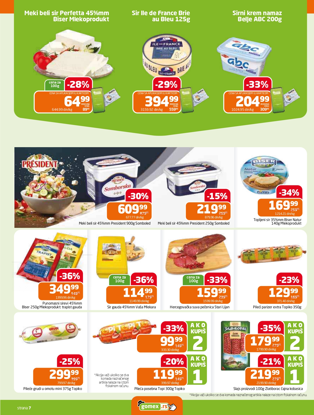 Gomex katalog AKCIJE IZ ŠEŠIRA 16-29.72025.