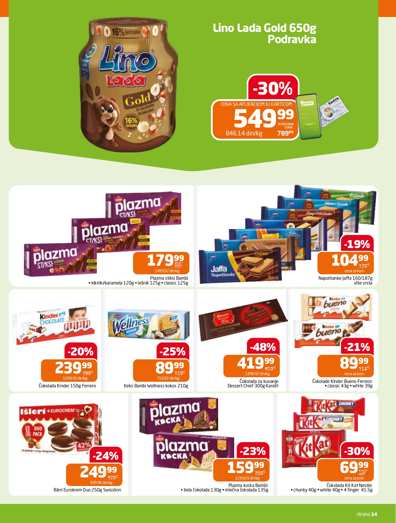 Gomex katalog AKCIJE IZ ŠEŠIRA 2-15.7.2025.