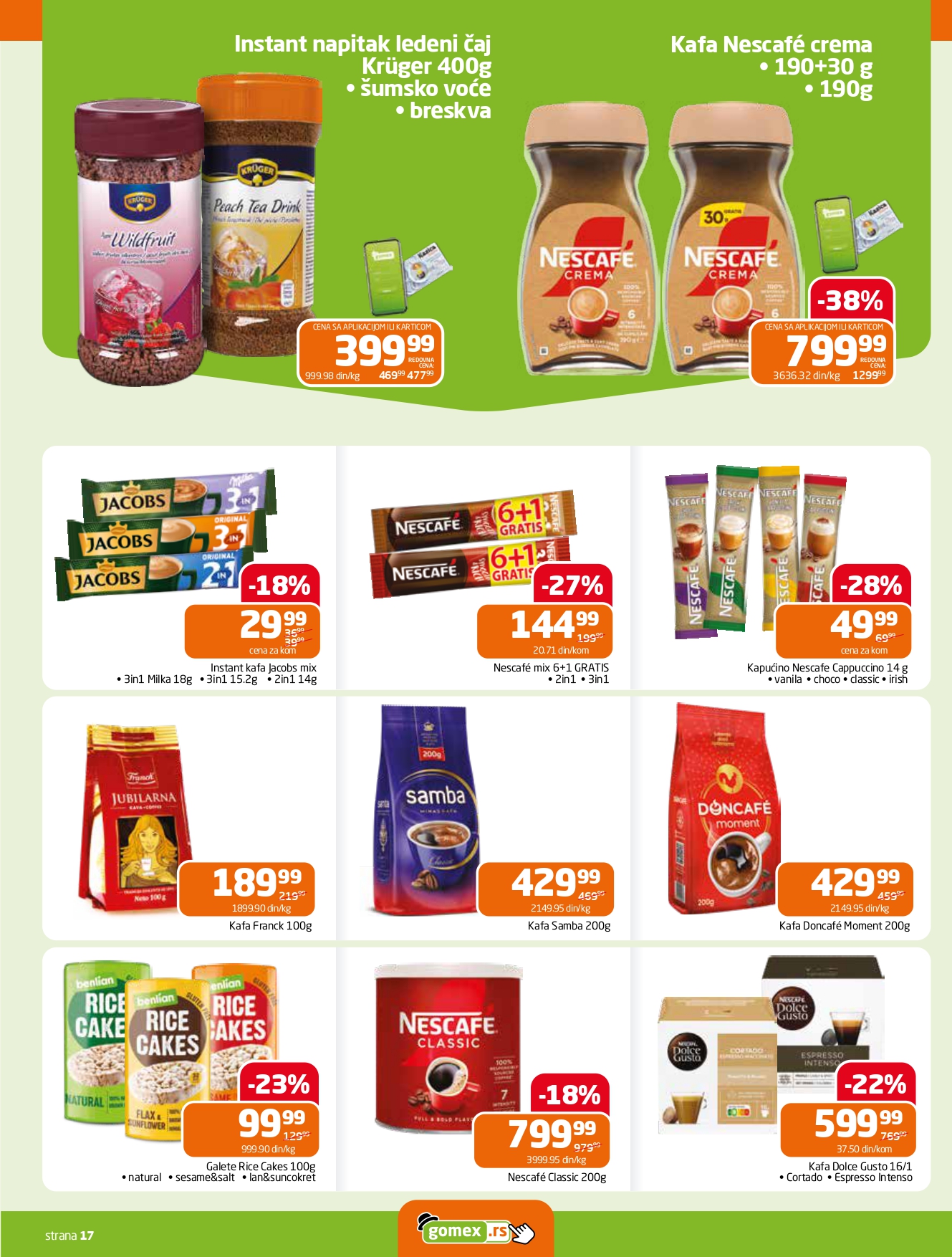 Gomex katalog AKCIJE IZ ŠEŠIRA 30.7-5.8.2025.