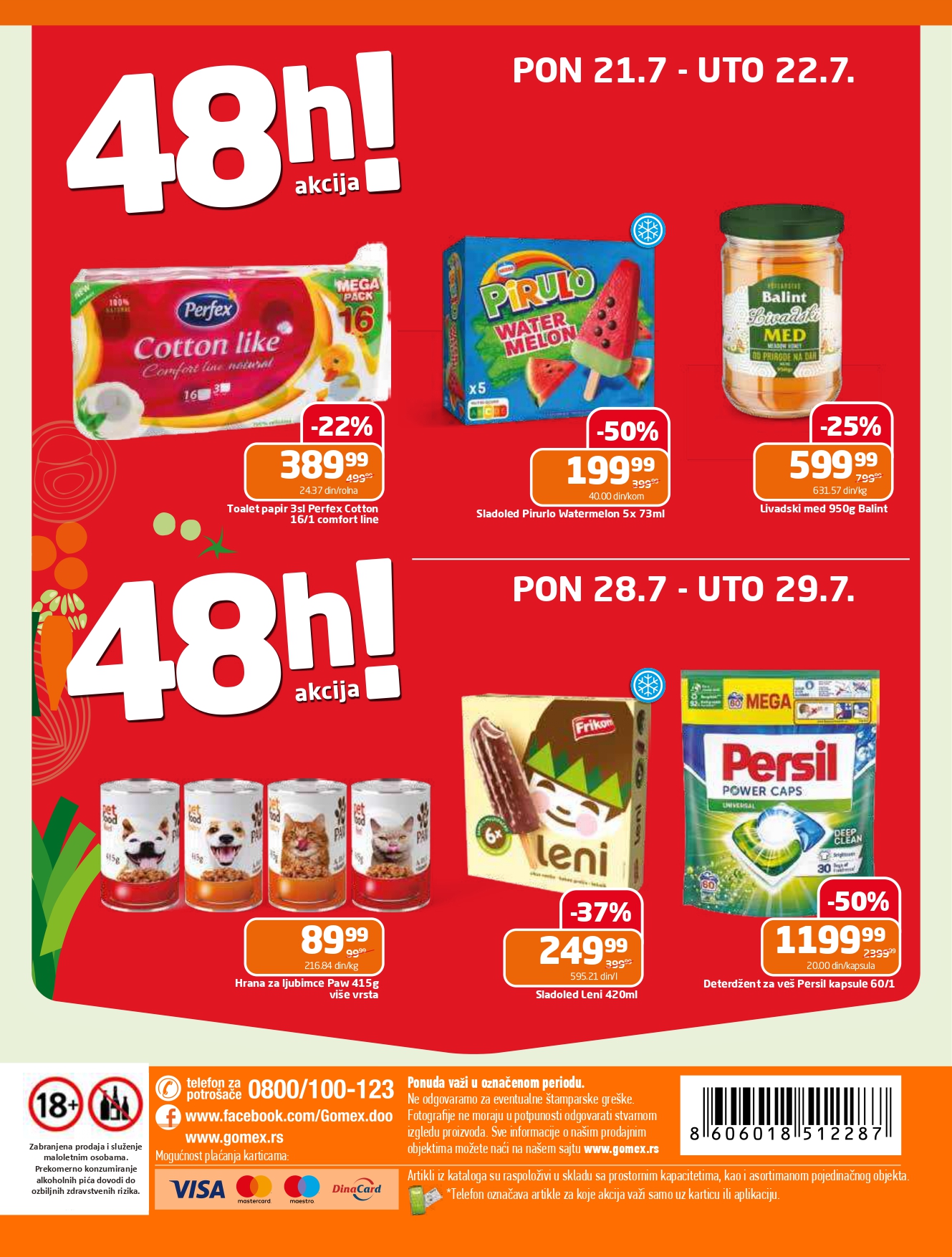 Gomex katalog AKCIJE IZ ŠEŠIRA 16-29.72025.